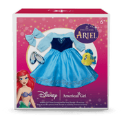 American Girl® Disney Princess Ariel Day Dress, Flounder & Accessories for 18-inch Dolls E5