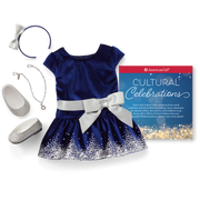 Hanukkah Celebration Outfit for 18-inch Dolls Z3