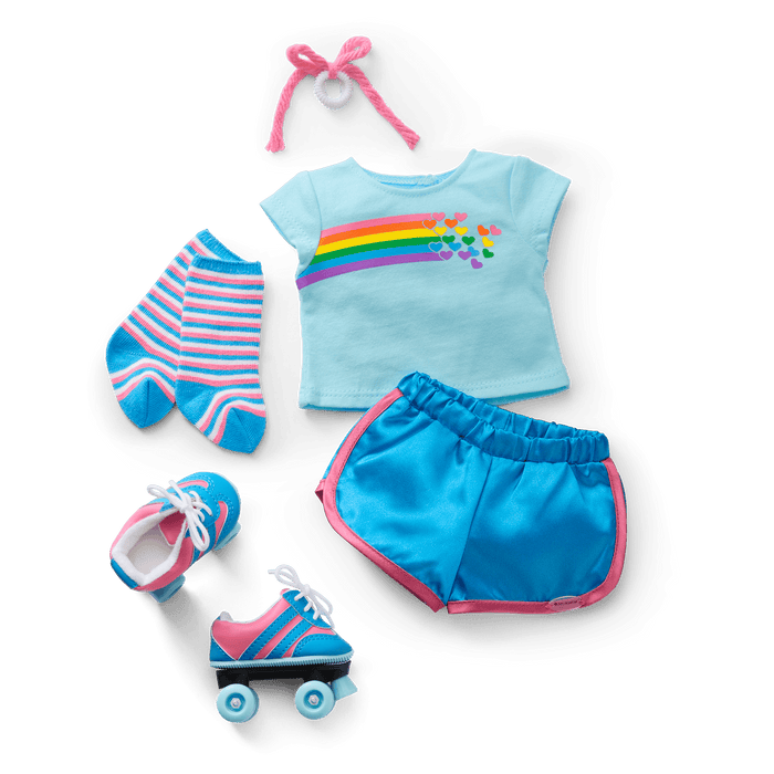 Julie’s™ Summer Skating Outfit for 18-inch Dolls (Historical Characters) X4