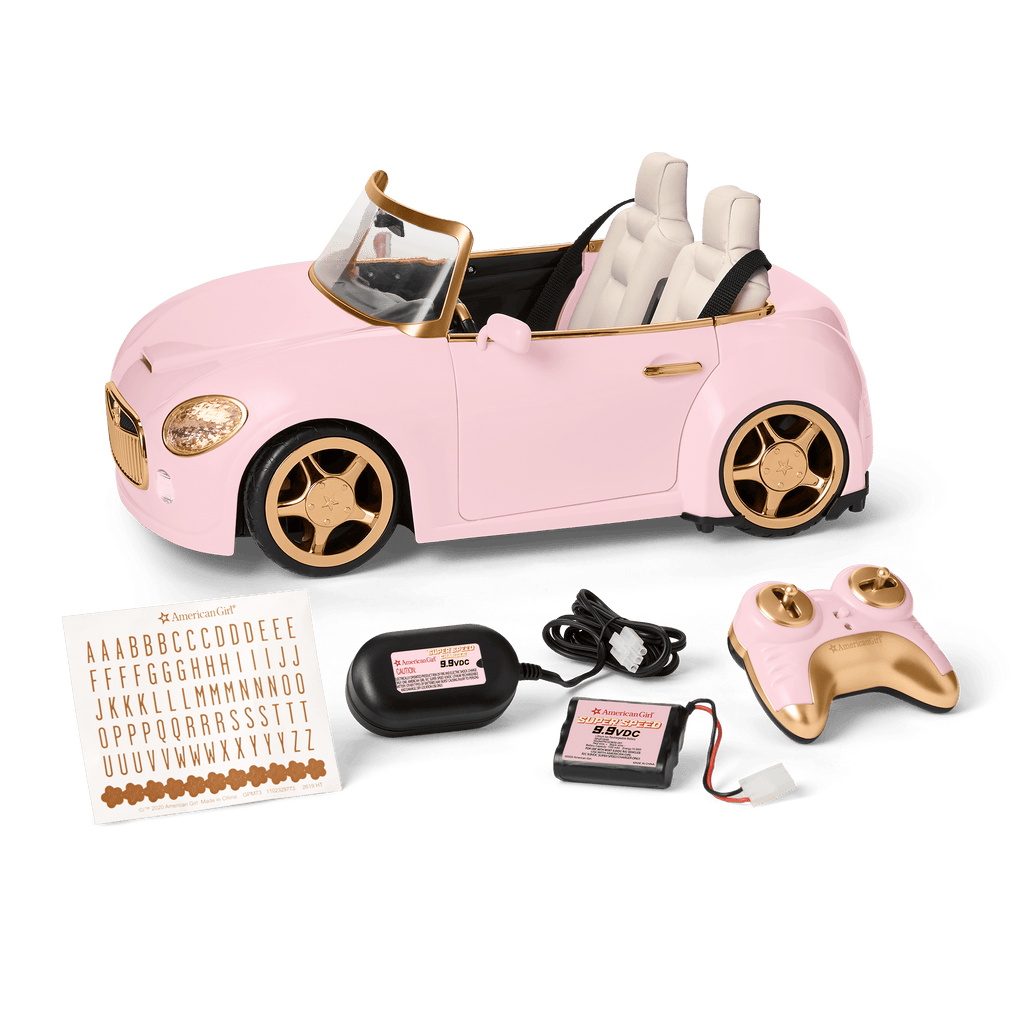 American Girl® RC Sports Car—Pink O0