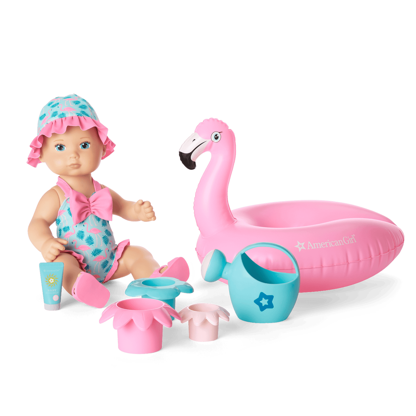 Flamingo Fun Play Set (Bitty Baby® Splash™) Z1