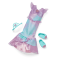 2-in-1 Sparkly Mermaid Outfit for WellieWishers™ Dolls N8