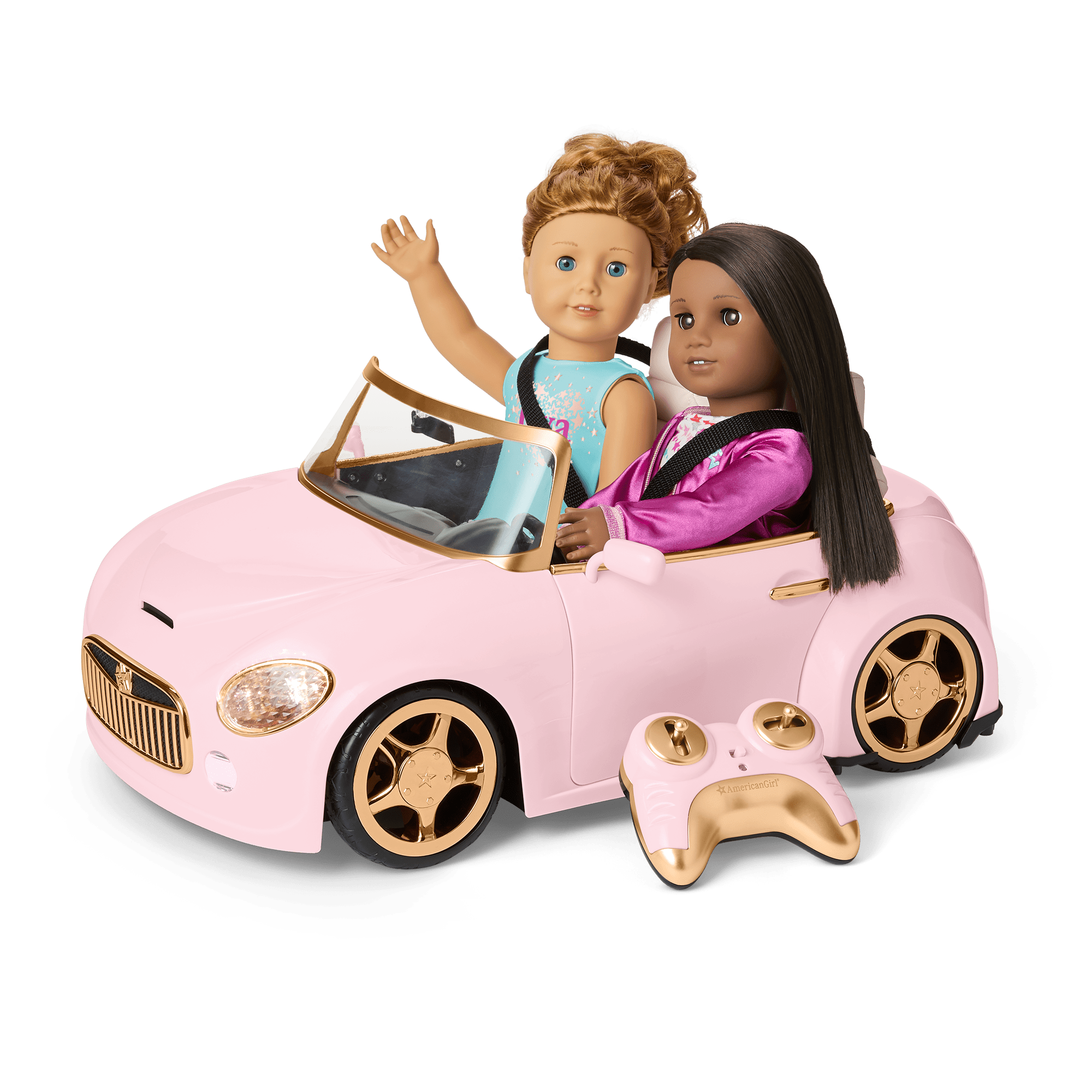 American Girl® RC Sports Car—Pink O0