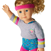 Courtney's™ Fitness Outfit for 18-inch Dolls (Historical Characters) X1