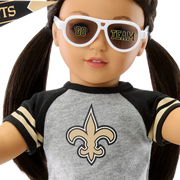 American Girl® x NFL New Orleans Saints Fan Outfit & Accessories for 18-inch Dolls Y0