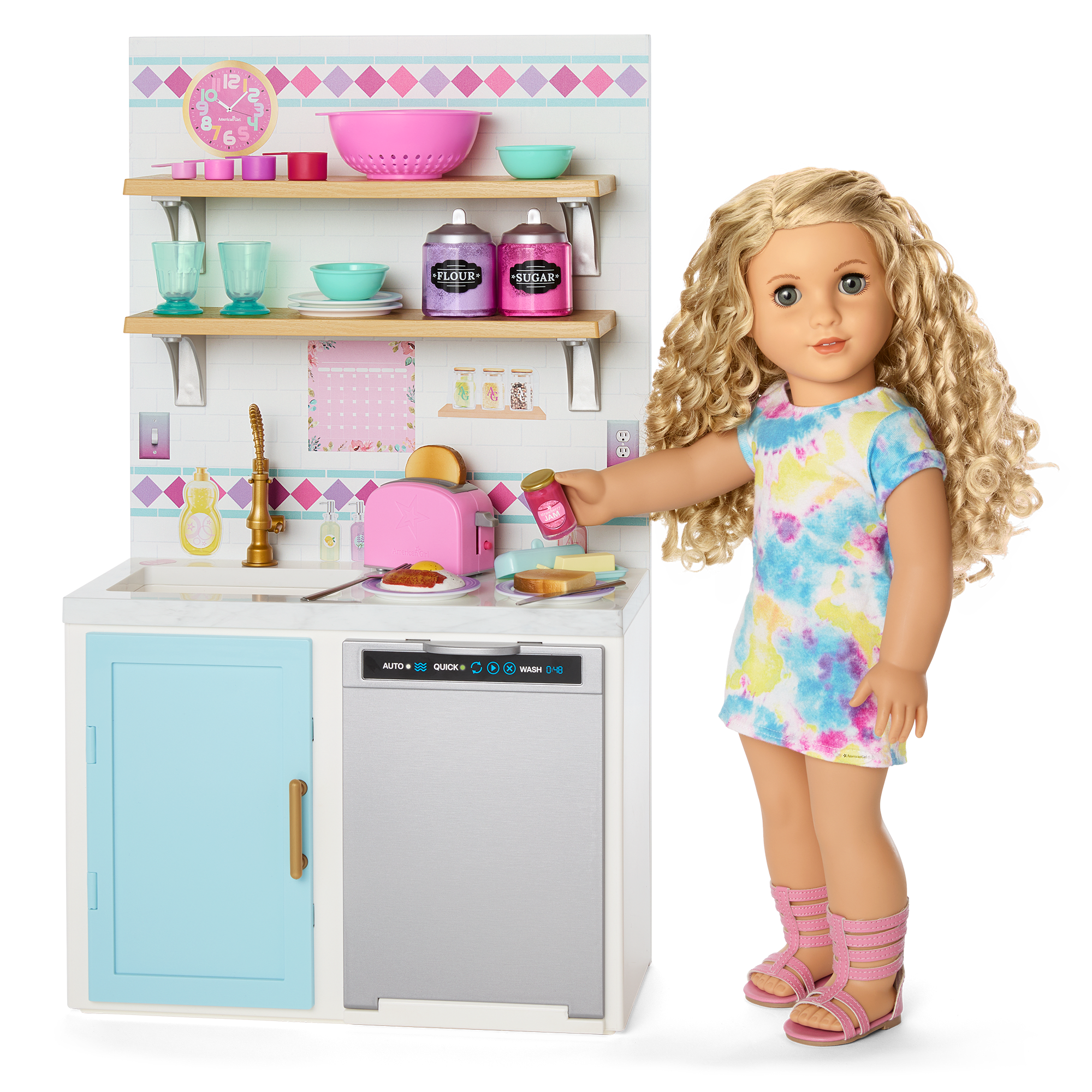 American Girl® Gourmet Kitchen for 18-inch Dolls D7