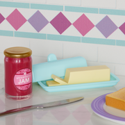 Breakfast for Two Set for 18-inch Dolls P8