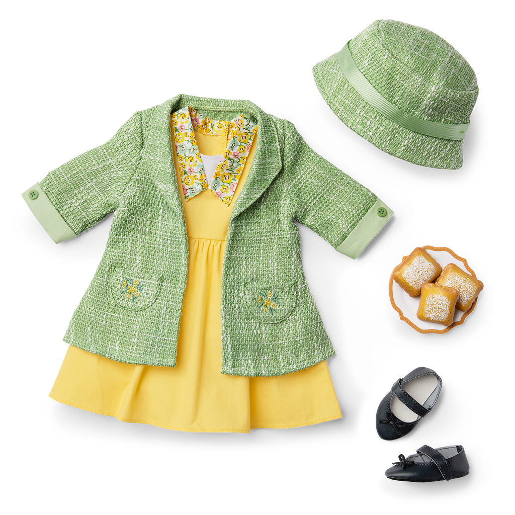 American Girl® Disney Princess Tiana Work Dress & Accessories for 18-inch Dolls A6