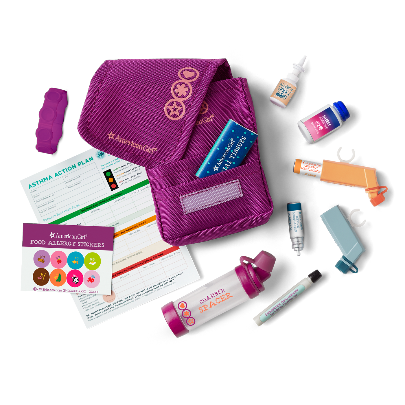 Asthma & Allergy Set for Dolls T3