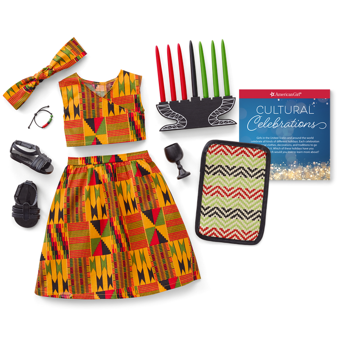 Kwanzaa Celebration Outfit for 18-inch Dolls A5