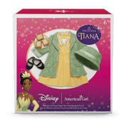 American Girl® Disney Princess Tiana Work Dress & Accessories for 18-inch Dolls A6