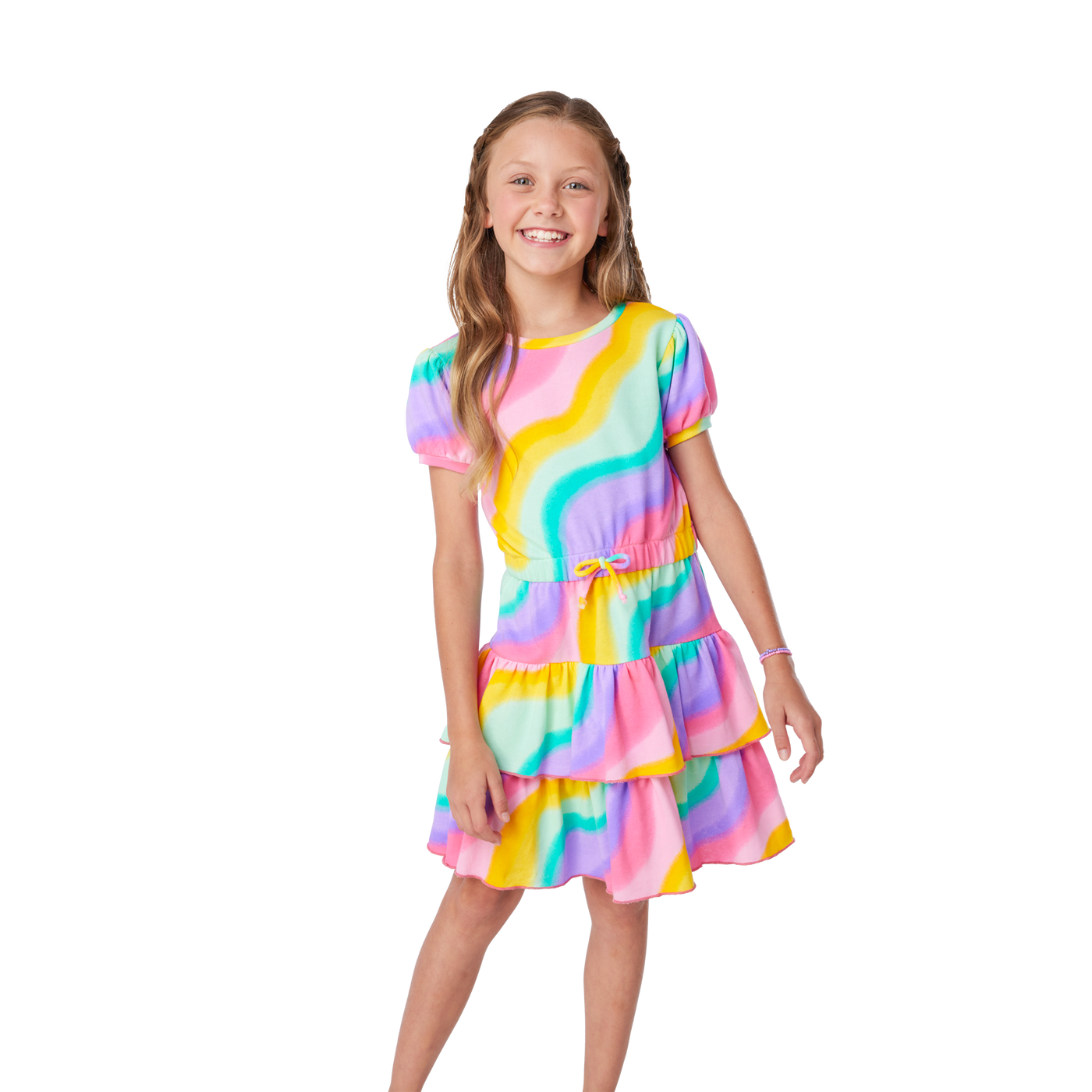 Summer’s™ Rainbow Swirl Dress for Girls (Girl of the Year™ 2025) A1