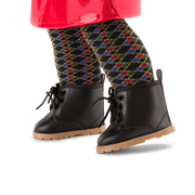 Nicki’s™ Red Vinyl Jumper Outfit for 18-inch Dolls (Historical Characters) E1