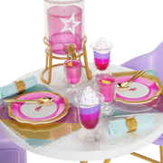 Kitchen Table for Two Set for 18-inch Dolls O5