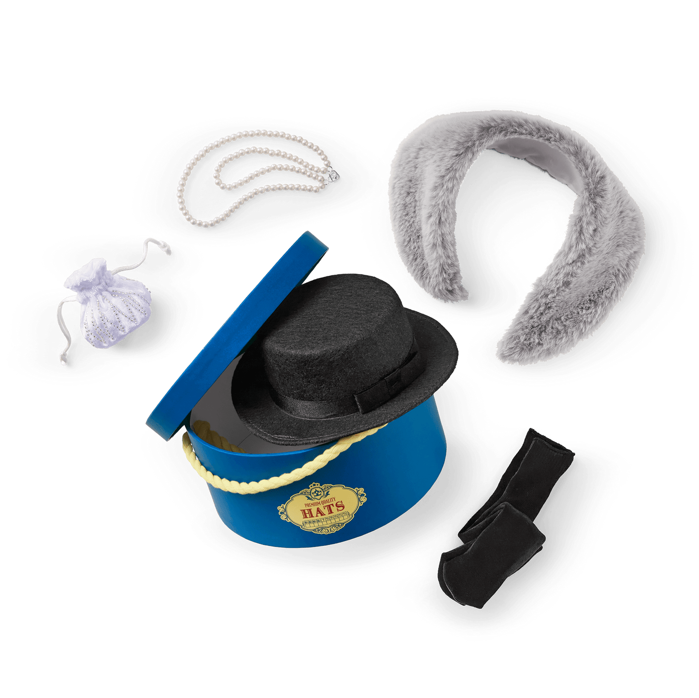 Claudie's™ Dress-Up Accessory Set for 18-inch Dolls (Historical Characters) W6