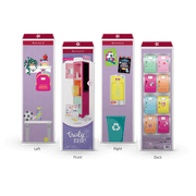 Colorful Cubbies Locker Set for 18-inch Dolls G7