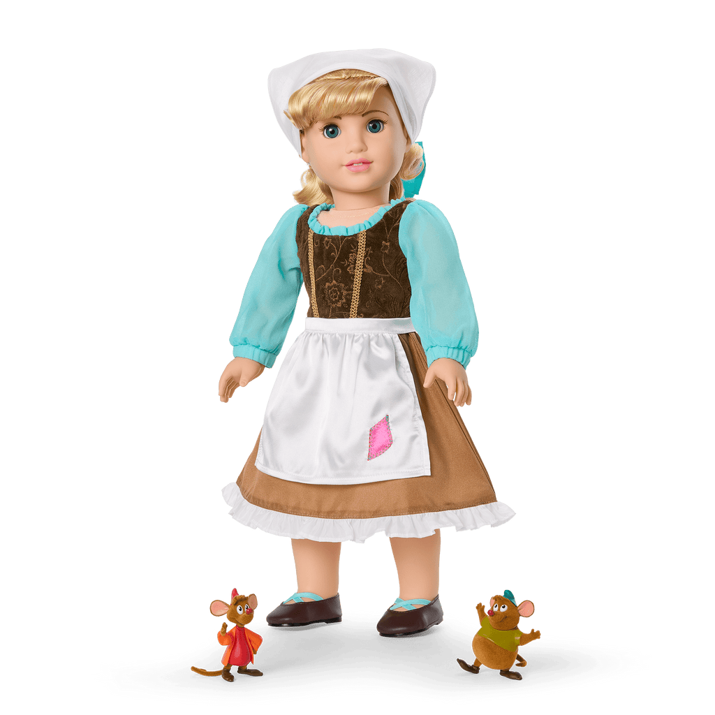 American Girl® Disney Princess Cinderella Day Dress, Friends & Accessories for 18-inch Dolls C9