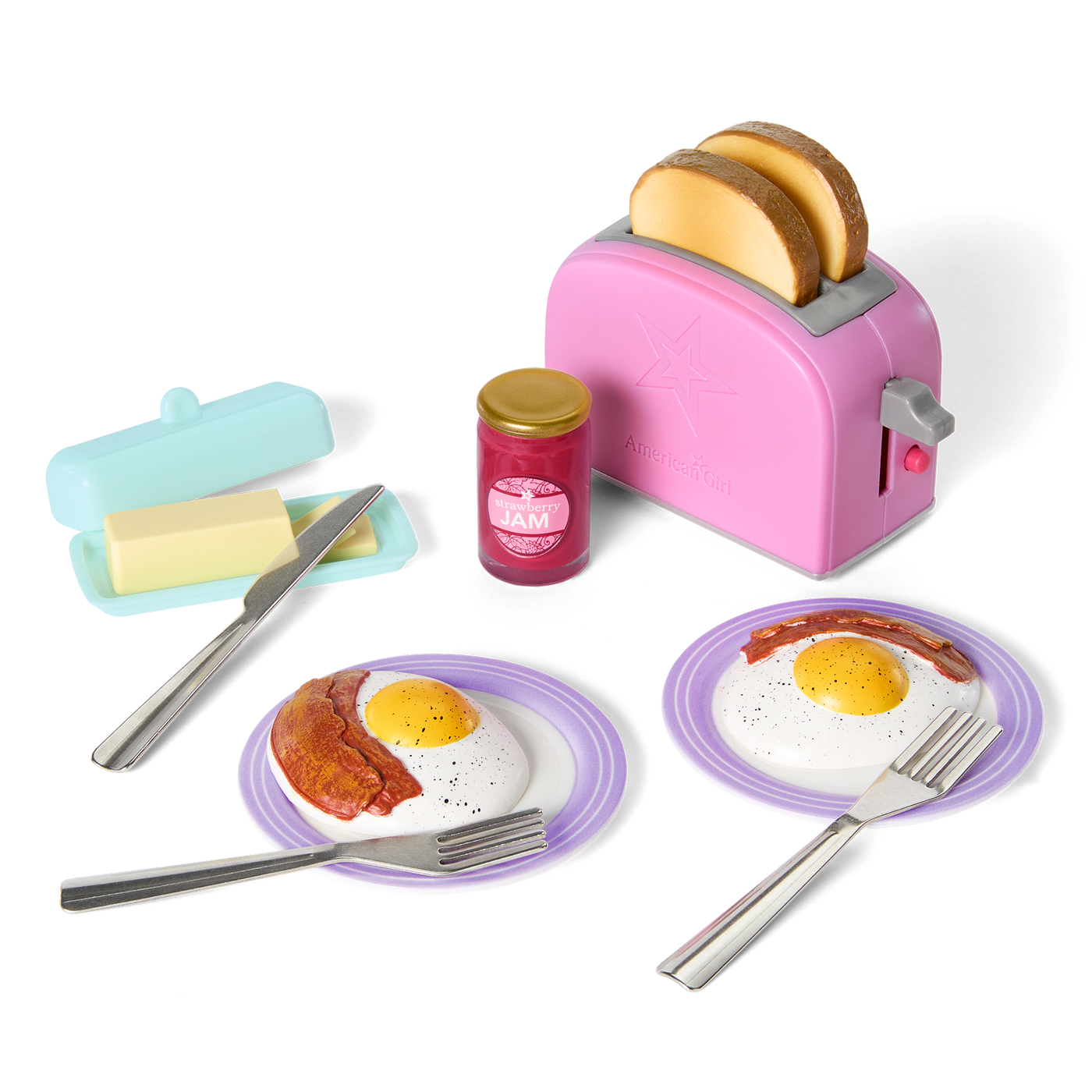 Breakfast for Two Set for 18-inch Dolls P8