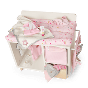 Dots & Blooms Changing Table with Storage Y3