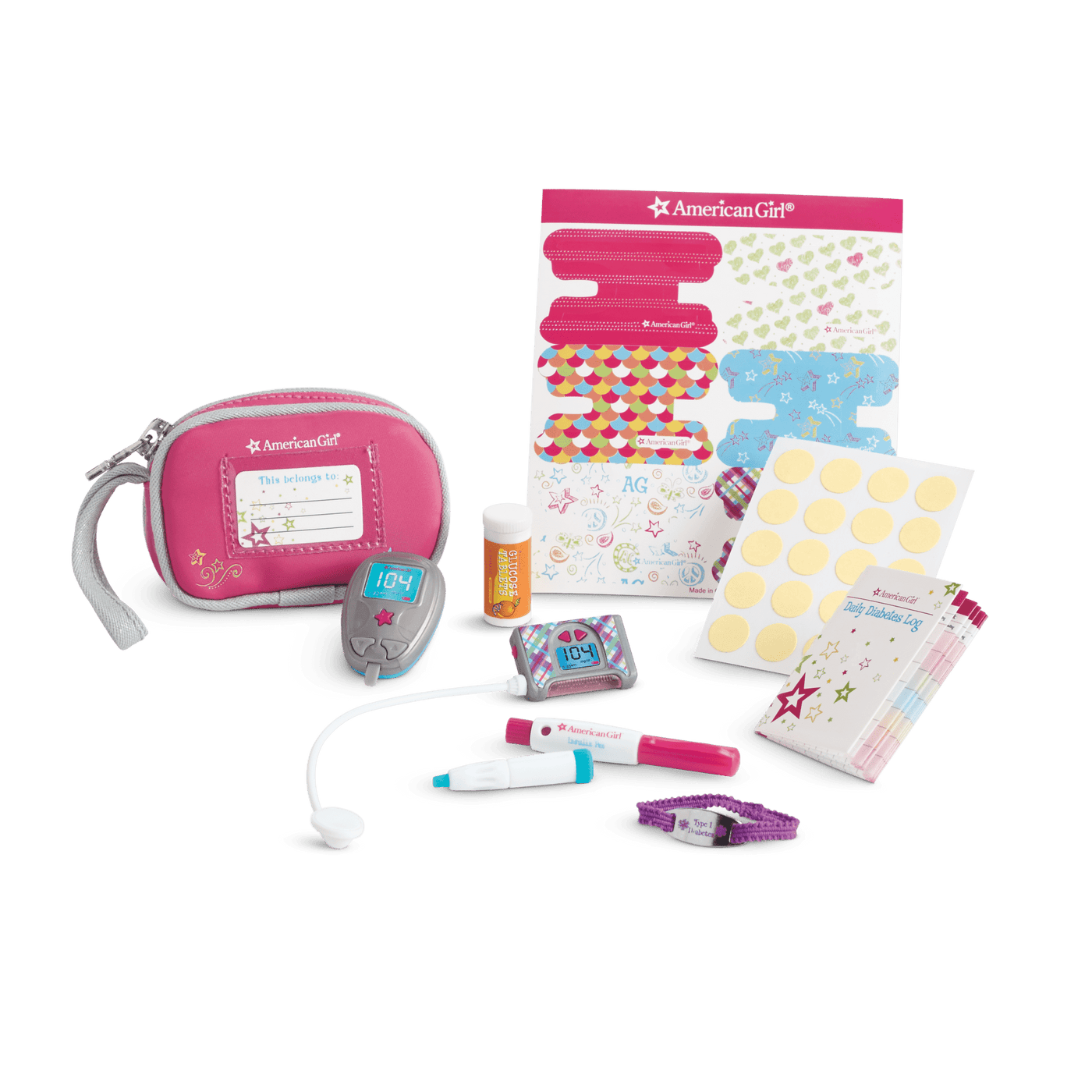 Diabetes Care Kit for Dolls F1
