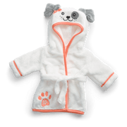 Comfy Puppy Robe Set for Girls & 18-inch Dolls A4