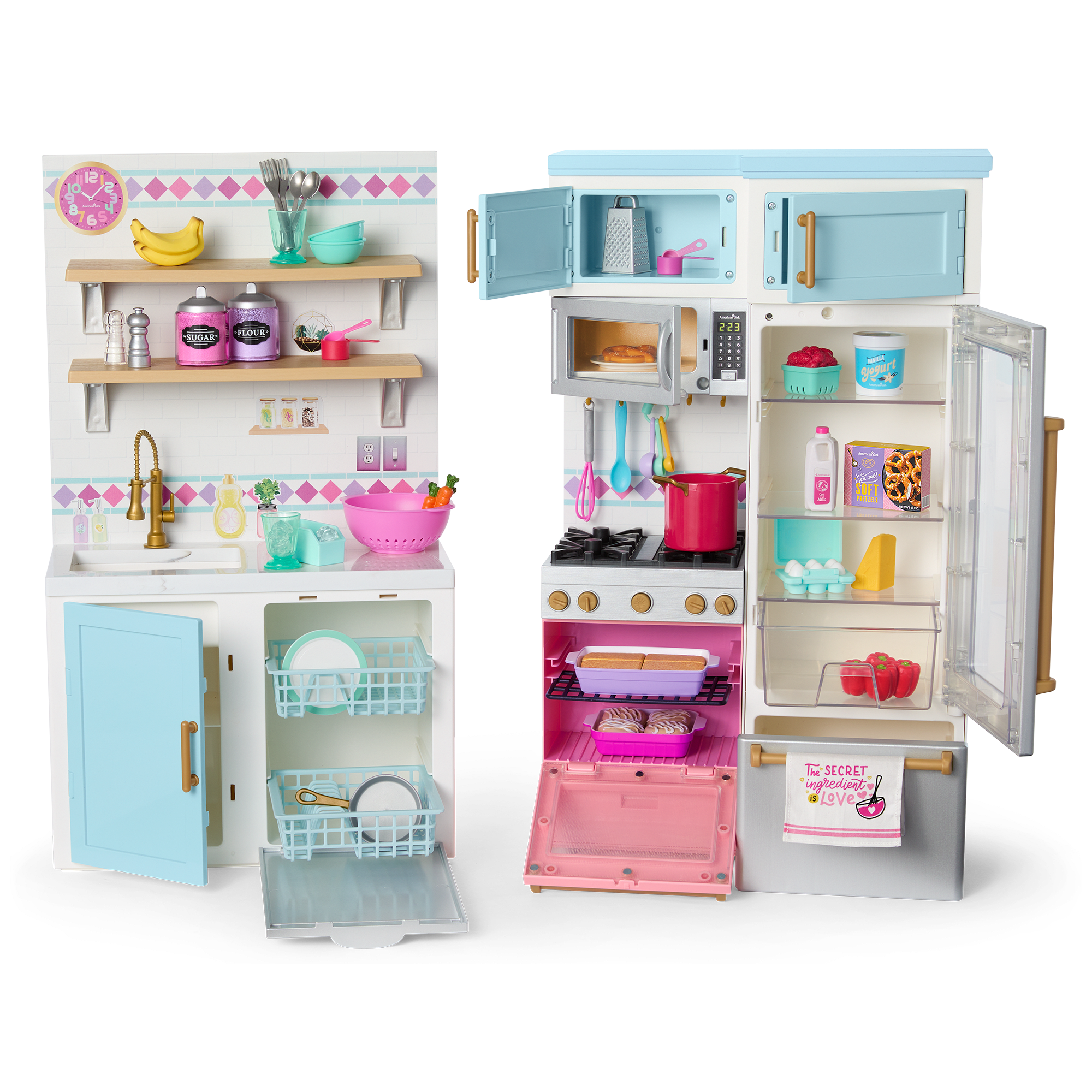 American Girl® Gourmet Kitchen for 18-inch Dolls D7